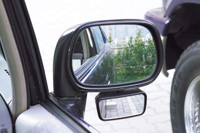 NAPOLEX 黏貼式 可微調角度 倒車停車 後視廣角 曲面輔助鏡 BW-42