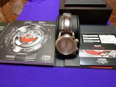 ORIS豪利時 頂級鬧鈴錶 alarm 盒單全 原廠定價240000 3折釋出 BALL  HAMILTON  可参考