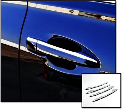 圓夢工廠 Lexus ES200 ES250 ES300h ES350  2012~2015 鍍鉻車門把手蓋 把手上蓋貼