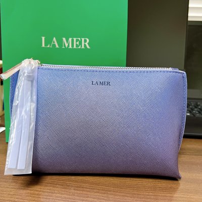 全新LA MER 海洋拉娜 藍紫色 化妝包