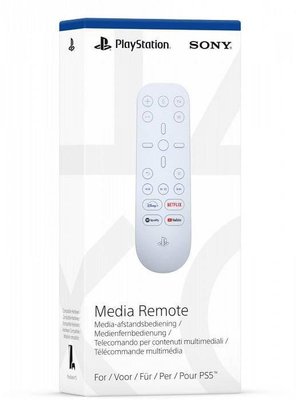 PS5周邊 原廠 Media Remote 媒體遙控器 TV遙控器 白色款【板橋魔力】