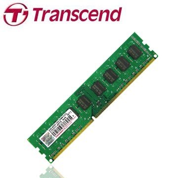 《SUNLINK》公司貨 終身保固 創見 Transcend 4G 4GB DDR3 1333 桌上型記憶體