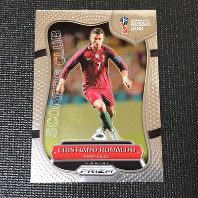 【C羅】Cristiano Ronaldo 2018 Prizm World Cup 世界盃 SC 金屬特卡