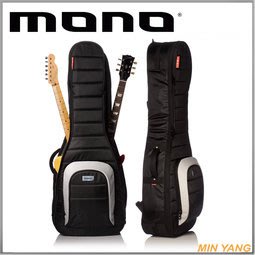 【民揚樂器】免運優惠 分期零利率 電吉他袋 MONO M80-2G-BLK 雙入電吉他袋