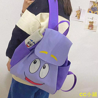 CC小鋪臺灣熱賣愛探險的朵拉雙肩書包斜跨小背包Dora地圖卡通可愛兒童幼兒園禮物