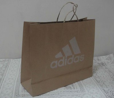 adidas愛迪達紙袋/手提袋/禮物袋/禮品袋/包裝袋/購物袋