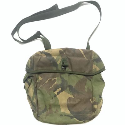 英軍公發 S10 防毒面具袋 側背包 DPM 叢林迷彩