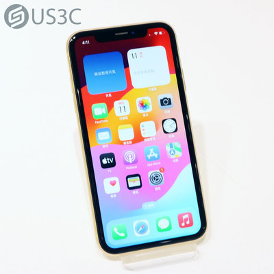 【US3C-青海店】【一元起標】台灣公司貨 Apple iPhone XR 256G 黃色 6.1吋 Retina 顯示器 Face ID 二手手機