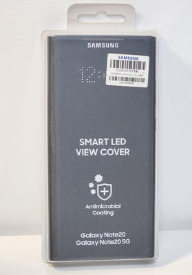 三星 Samsung Galaxy Note 20 LED 皮革翻頁式皮套 EF-NN980