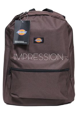【IMP】Dickies I-27087 201 Student backpack 美版 素面 咖啡色 基本款 後背包