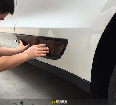 14-23款保時捷Macan改裝干碳纖維小包圍外觀車門車身門板飾件飾條－請詢價