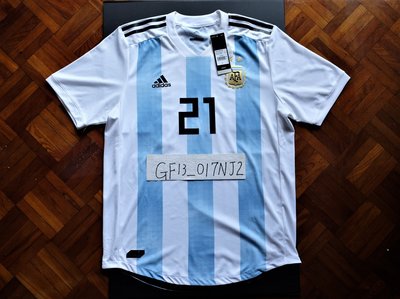 全新 L ADIDAS 2018世界盃 阿根廷 ARGENTINA DYBALA 迪巴拉 主場球員版