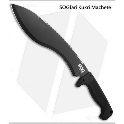 【軍武門】世界名刀 SOG MC11-N 廓爾克砍刀(背齒/附套)/登山刀/露營刀/野外生存