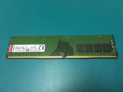 金士頓 DDR4 2133 4G 記憶體 單面 KCP421NS8/4 KVR21N15S8/4