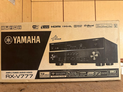 出售YAMAHA RX-V777 7.2數位網路AV擴大機