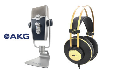【音響世界】AKG Lyra手機直播立體聲多收音模式USB MIC/加贈AKG K9監聽耳機(現量)