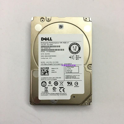 原裝 Dell/戴爾 0RMCP3 RMCP3 1.2T 10K 6G SAS 2.5寸伺服器硬碟