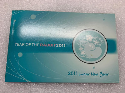 澳大利亞 2011年生肖兔年郵票 珍貴小本票 稀少 外國郵票