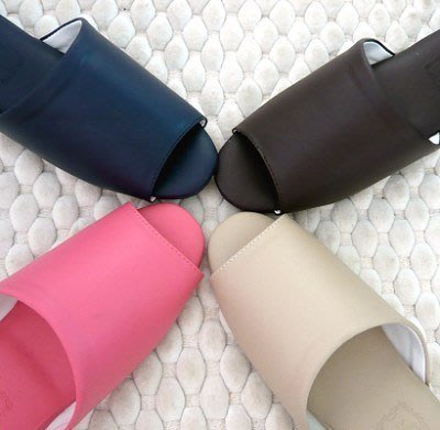 CIN#日式可水洗氣墊(厚底)舒適室內皮拖鞋(8雙)