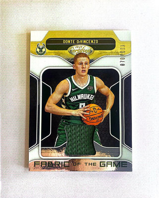 【Donte DiVincenzo】2018-19 Panini Certified 公鹿 RC 限量 /149 Jersey 球衣