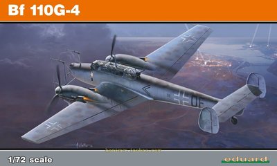 牛魔王7094 1/72 Bf 110G-4戰斗機拼裝模型