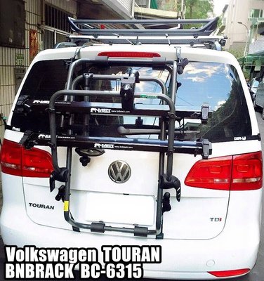 【宮崎車架專賣店】BNB RACK 滑槽式後背攜車架 (BC-6315-2S) Volkswagen Touran