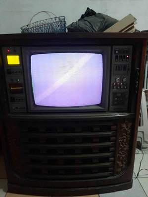 聲寶拿破崙古董電視機