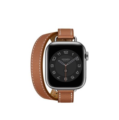 （已售出）Series 7錶殼 & Apple Watch Hermès 41 mm Attelage Double Tour錶帶