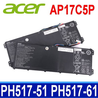 保固三月 Acer AP17C5P 原廠電池 Predator Helios 500 PH517-51 PH517-61