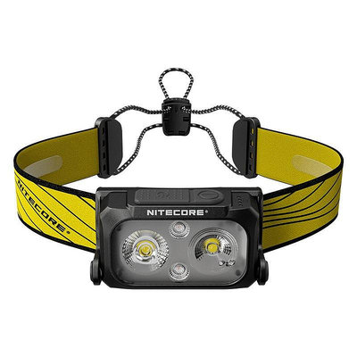 【限時下】 Nitecore 新款NU25 3xLED可充電頭燈360流明三輸出輕量級頭燈手電筒戶外跑步