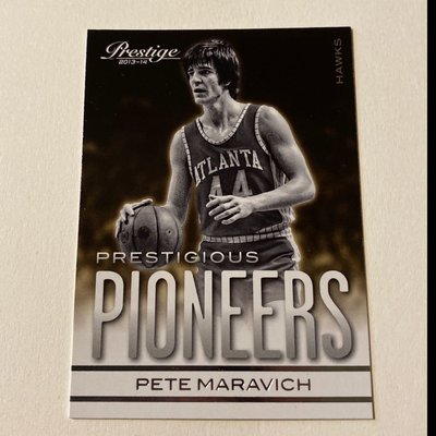 2013-14 Panini Prestige - Prestigious Pioneers #10 Pete Maravich