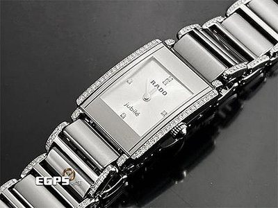 【永生流當品】2024單 RADO 雷達 Integral 精密陶瓷系列 R20672702 原廠鑽石腕錶 BGZ5938