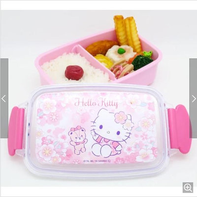 日本製 Hello Kitty 凱蒂貓 便當盒 可微波 500ml 日本直運