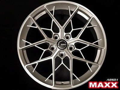 CR輪業 全新 MAXX ABS01 18吋 旋壓輕量化鋁圈 亮銀車面 5/114 5/108 8J ET40