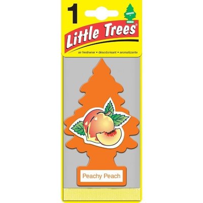 美國 Little Trees 小樹香片 小樹香片(1片入) 小樹香片-水蜜桃(1片)