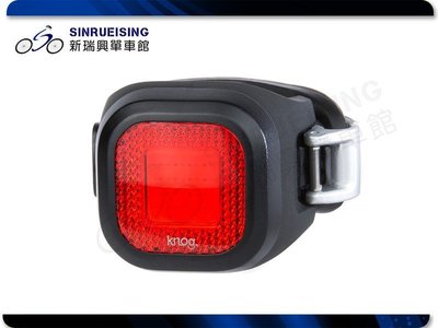 【阿伯的店】Knog Blinder MINI 充電式防水後燈 COB 100%防水 紅光-黑色 #SH1305