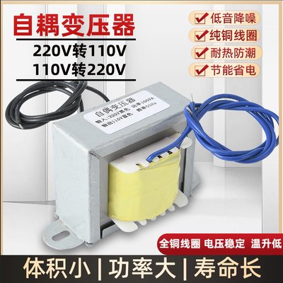 變壓器220V轉110V變220v自耦方形電壓轉換器進口電器30w60w100w