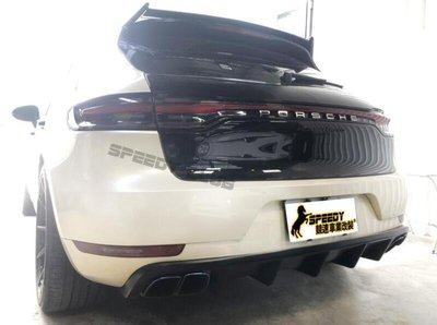 保時捷 Porsche macan 18~21 尾翼另有 碳纖維 carbon 實車