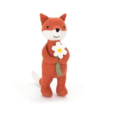 預購 英國 JELLYCAT 經典可愛陽光暖男小狐狸 寶寶的第一個朋友 安撫娃娃 生日禮 彌月禮