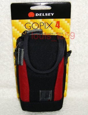 法國知名旅行用品品牌 DELSEY 精品【GOPIX 4雙向拉鍊相機包】