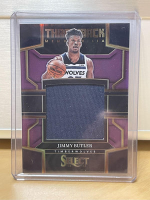 22-23 Select Jimmy Butler 球衣卡 /99 Game Used
