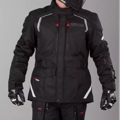 瀧澤部品 義大利Alpinestars A星 ANDES V2 DryStar Jacket 黑色 防水防摔衣 防風保暖