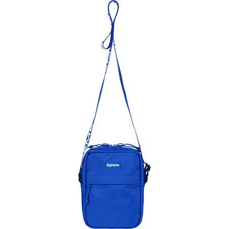 blue supreme shoulder bag