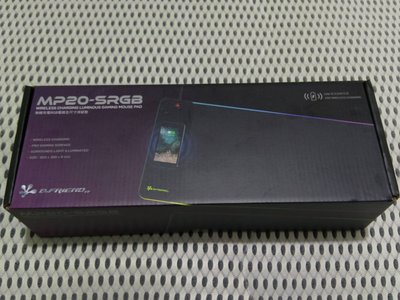 B.Friend MP20 SRGB 手機無線充電滑鼠墊 炫彩燈光