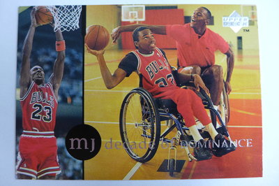 ~Michael Jordan~decade of DOMINANCE 籃球之神.空中飛人/喬丹 NBA經典球員卡~10