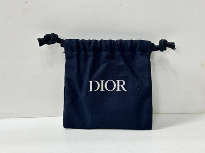 Dior( christian dior) 迪奧迪奧海軍藍束口袋 飾品袋/迪奧FOREVER束口袋