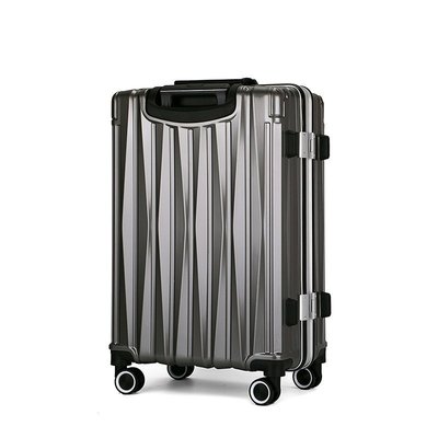 行李箱新款PC鋁框拉桿箱24寸行李箱出國旅行箱萬向輪登機箱