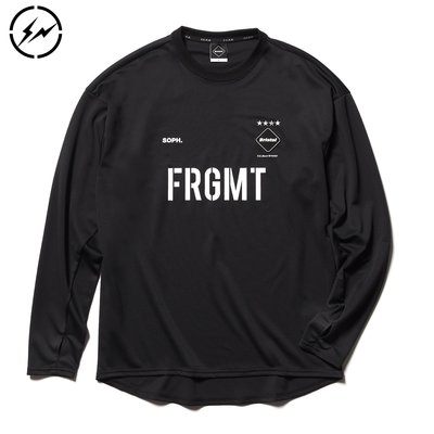 2018AW FCRB BY FRAGMENT L/S TRAINING TOP 運動 上衣 現貨