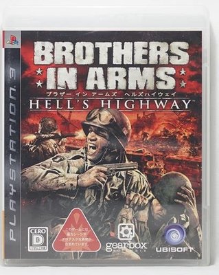 PS3 日版 戰火回憶錄 地獄血路 Brothers in Arms Hell's Highway