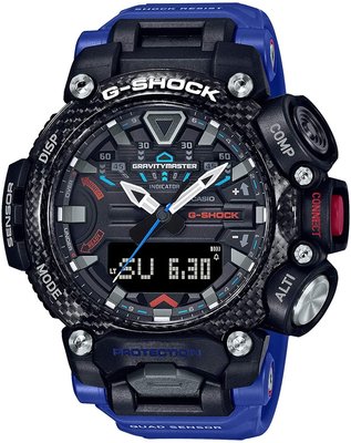 日本正版 CASIO 卡西歐 G-Shock GR-B200-1A2JF 手錶 男錶 碳纖維核心防護構造 日本代購